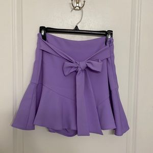 Zara lilac skort